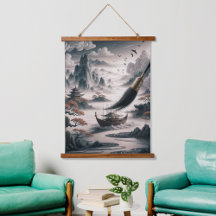 Boat landscape ocean view poetic art