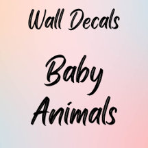 Baby Animals Wall Decals