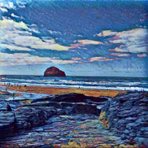 Trebarwith Strand, Cornwall England