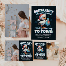 Funny Christmas Baby Pregnancy Announcement