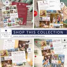Year in Review Christmas Photo Cards and Letters