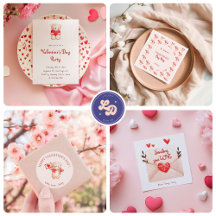 Cute Watercolor Bear Valentine's Day