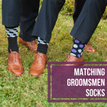 Personalized Groomsmen Socks