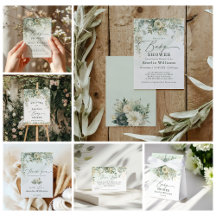 Eucalyptus Gold Greenery Baby Shower