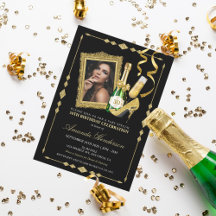 Women's Heels and Champagne Birthday