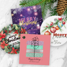 Christmas favor tags
