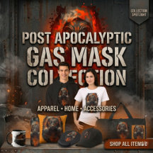 Post Apocalyptic Gas Mask Toxic