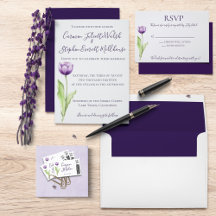 Purple Tulip Wedding