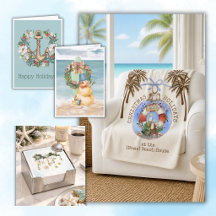 Coastal Themed Christmas Decor & Gifts