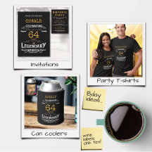 Any age Legendary Birthday Party Supplies 