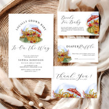 Modern Farmers Locally Grown Baby Shower