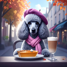 Pumpkin Pie & Spiced Pumpkin Latte Poodle