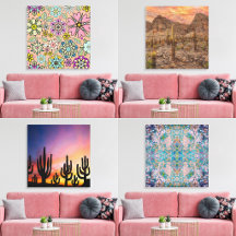 Wrapped Canvas Wall Hanging Art Designs
