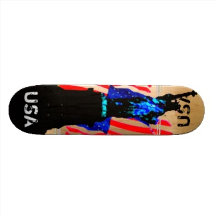 Patriotic Skateboards Tshirts Urban CricketDiane
