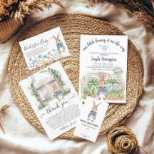 Peter Rabbit Baby Shower Classic Storybook Charm