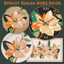 Home Decor -- Apricot Azalea
