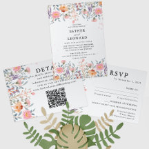 Colorful Spring Wildflower Wedding Collection