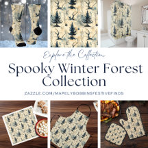 Spooky Winter Forest Collection