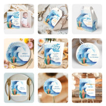 Retro Surf Birthday Party 11