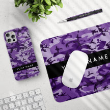 Purple Camouflage Pattern Collection