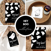 Hey Boo Ghost Birthday Collection 
