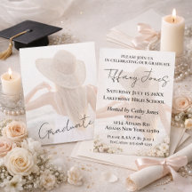 Graduation Invitations and Envelopes