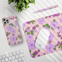 Purple Flowers - Home Decor and Accessories