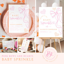 Sprinkle Bow Baby Shower