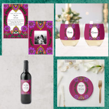 Kalamkari wedding Flowers