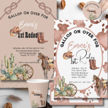 Rustic Western Rodeo Birthday
