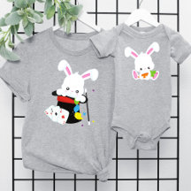 Cute Bunnies - Baby and Kids Clothes