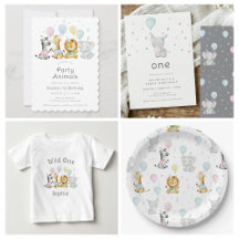 Cute Baby Animals Birthday Party