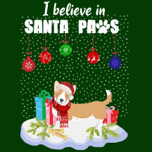 BELIEVE IN SANTA PAWS
