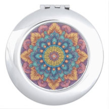 Mandala Art Compact Mirrors