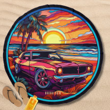 Round Beach Towels For Him