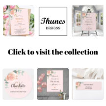 Bridal Shower soft pink rose