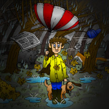 Rainy and Windy Thanksgiving Day