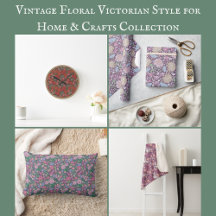 Vintage Floral Victorian Style for Home & Crafts
