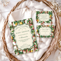 Country Fruit Garden Baby Shower