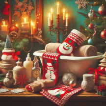 Christmas Bathroom Accessories