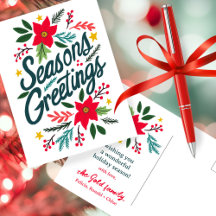 CUSTOM Christmas Holiday Postcards