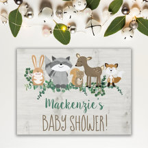 Woodland Animals Greenery 