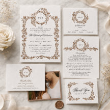 Aurelia Noir LetterPress Wedding Collection