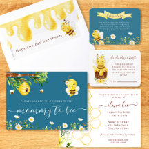 Mommy To Bee Baby Shower Collection 