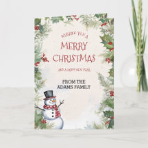 Christmas and New Year Cards and Invitations