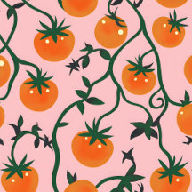 Retro Tomato Pattern Collection