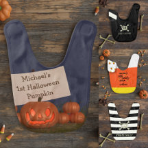 Halloween Baby Bibs