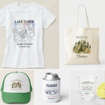 Vintage Camp Bachelorette Party Favor and Gifts