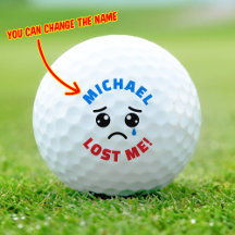 Funny Personalized Custom Golf Balls