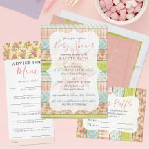 Shabby Rose Baby Shower Collection